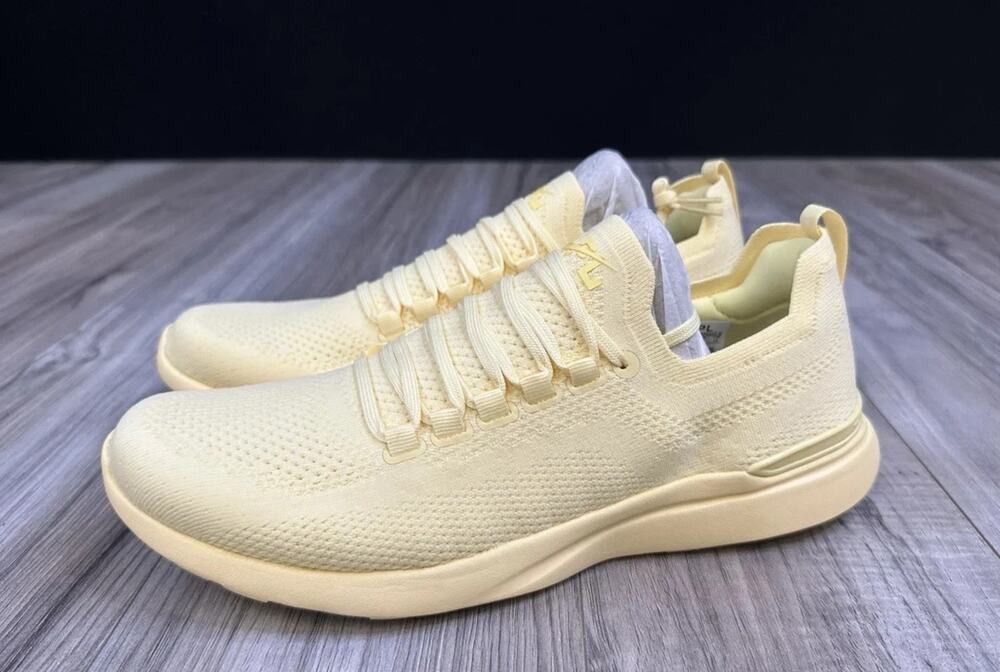 APL TechLoom Breeze Mellow Yellow Running Shoes Mens Size 10 Sneaker NEW